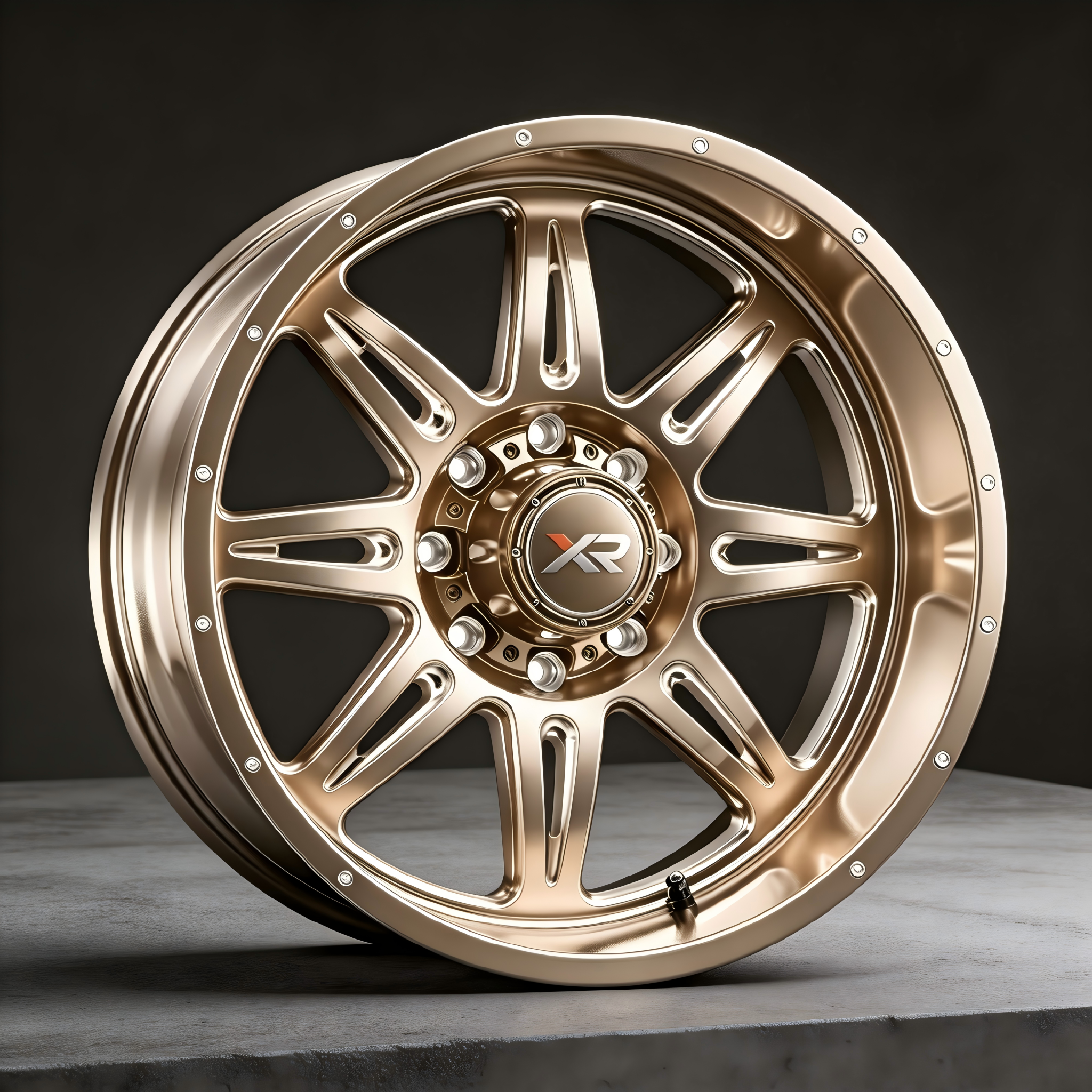 Forged 8 Lug Off Road Wheels 20-26 Inch 8x165.1 for Silverado 2500 Suburban Sierra - 图片 2