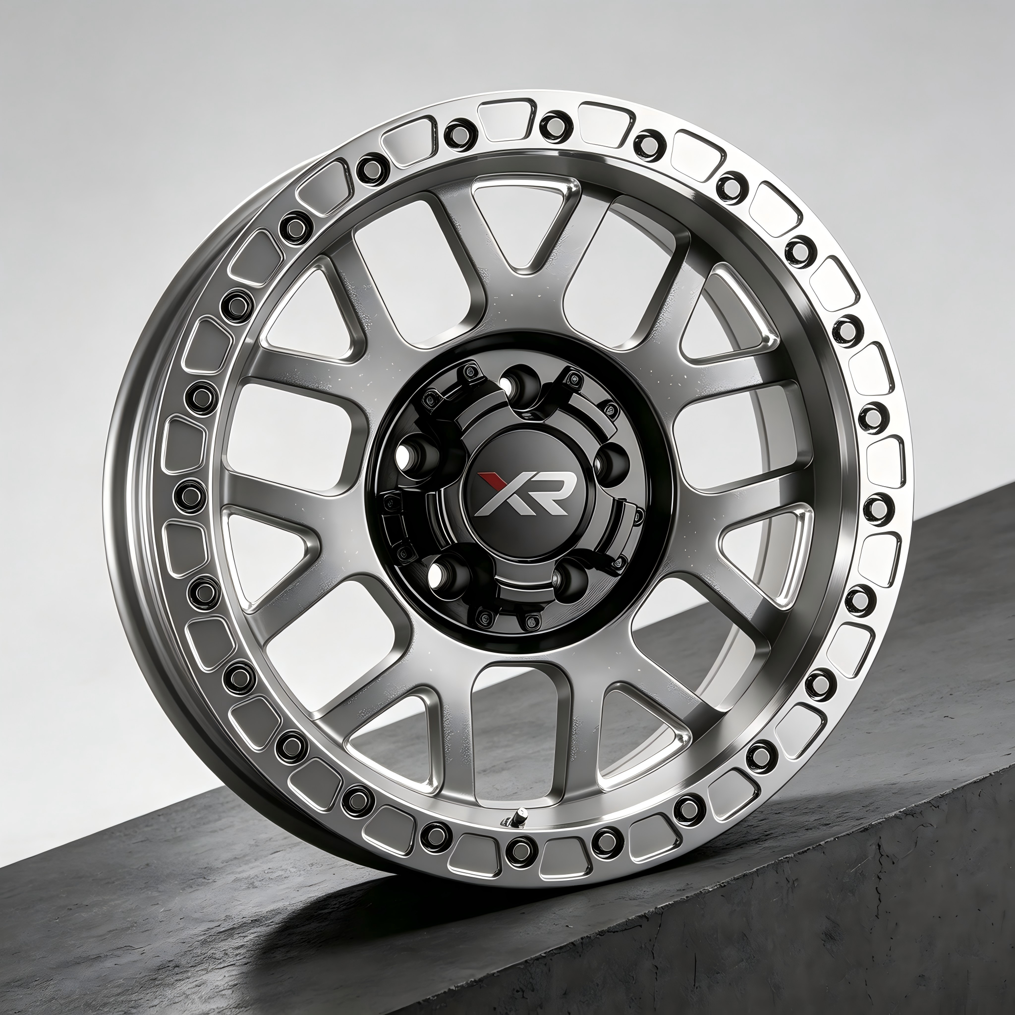 Beadlock Forged Off Road Rims 17x9 6x135 5x127 for Ford F150 Jeep Gladiator - 图片 2