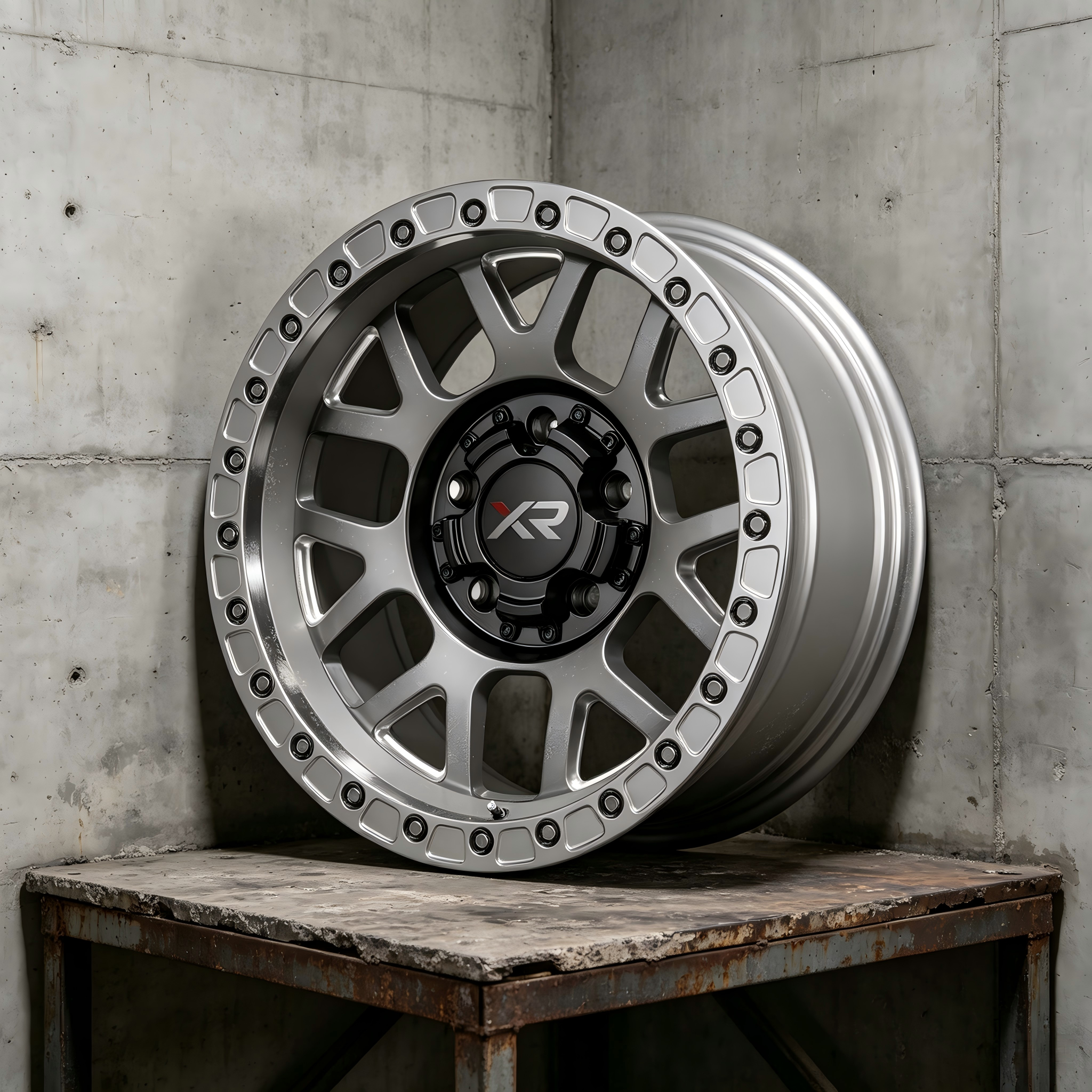 Beadlock Forged Off Road Rims 17x9 6x135 5x127 for Ford F150 Jeep Gladiator - 图片 4