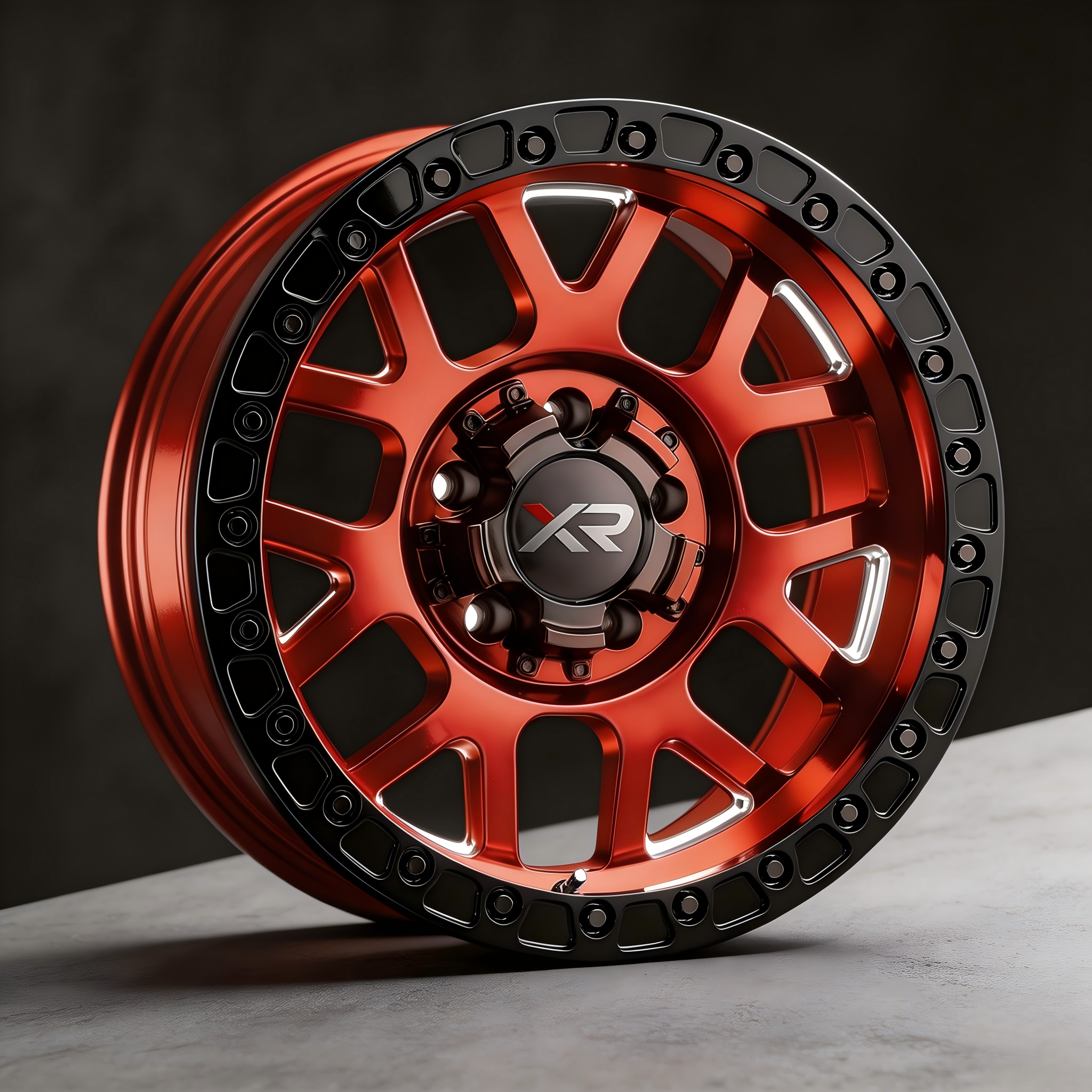 6 Lug Off Road Beadlock Forged Wheels 17x8.5 6x139.7 for Isuzu D-Max Hilux Tacoma TRD - 图片 2
