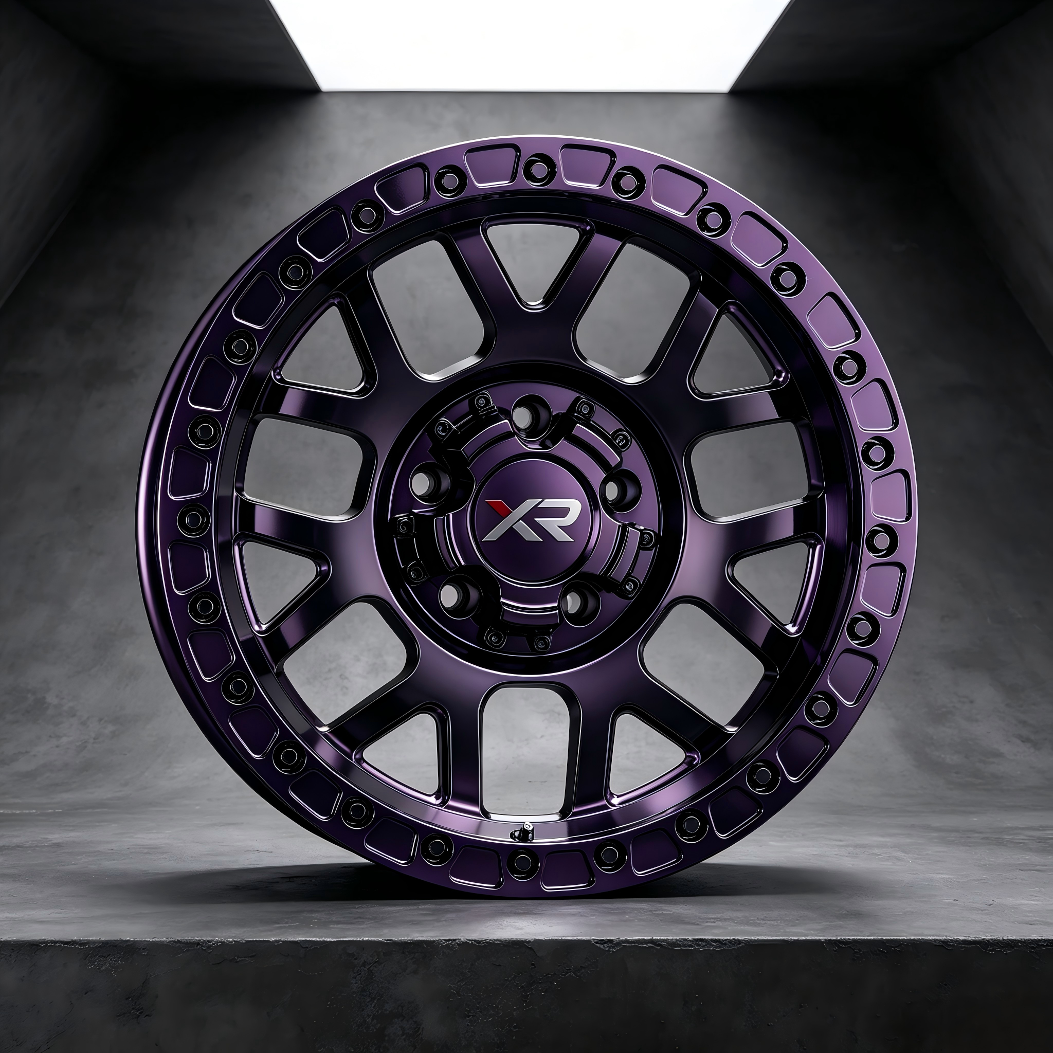 Mesh Beadlock Forged Wheels 17 18 20 Inch 6x135 6x139.7 for Ford Bronco F150 - 图片 2