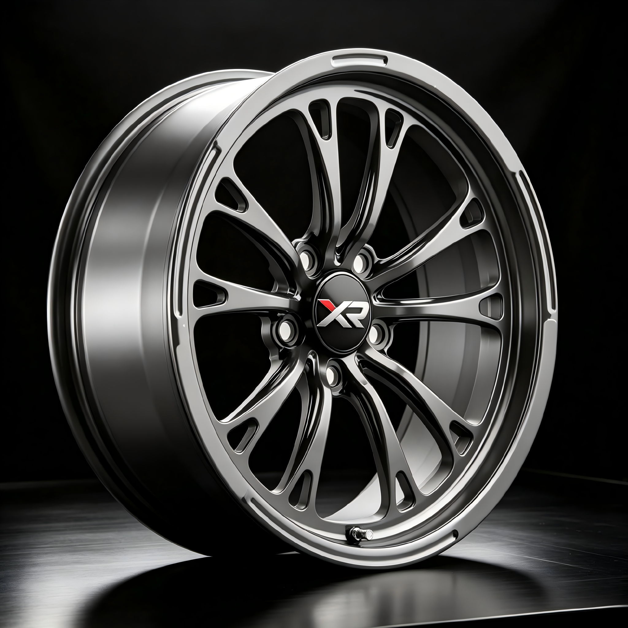 6061-T6 Forged Monoblock Concave Drag Rims 18-22 Inch Gloss Black for BMW Audi Benz Porsche Track - 图片 2