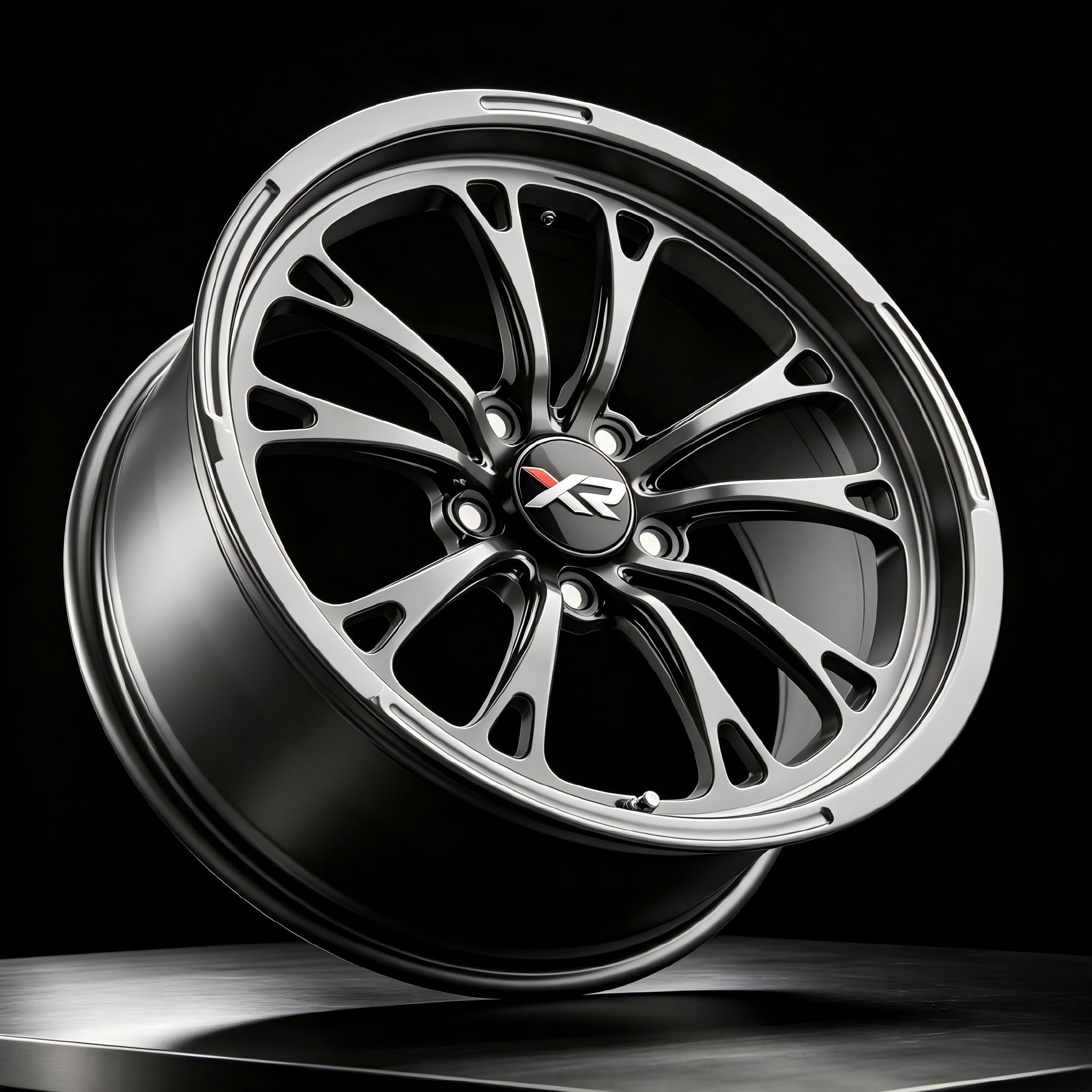 6061-T6 Forged Monoblock Concave Drag Rims 18-22 Inch Gloss Black for BMW Audi Benz Porsche Track - 图片 3